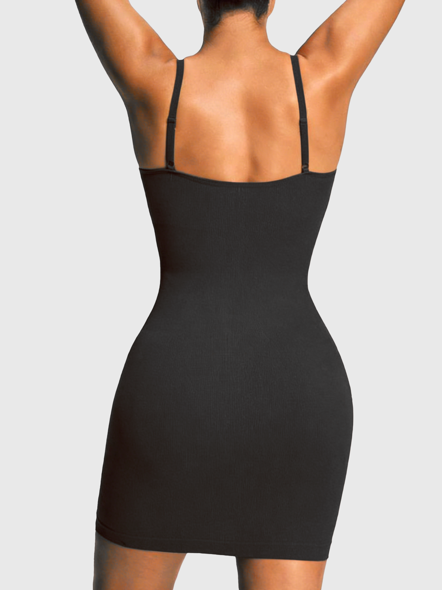 The Spaghetti Strap Shaping Mini Slip Dress