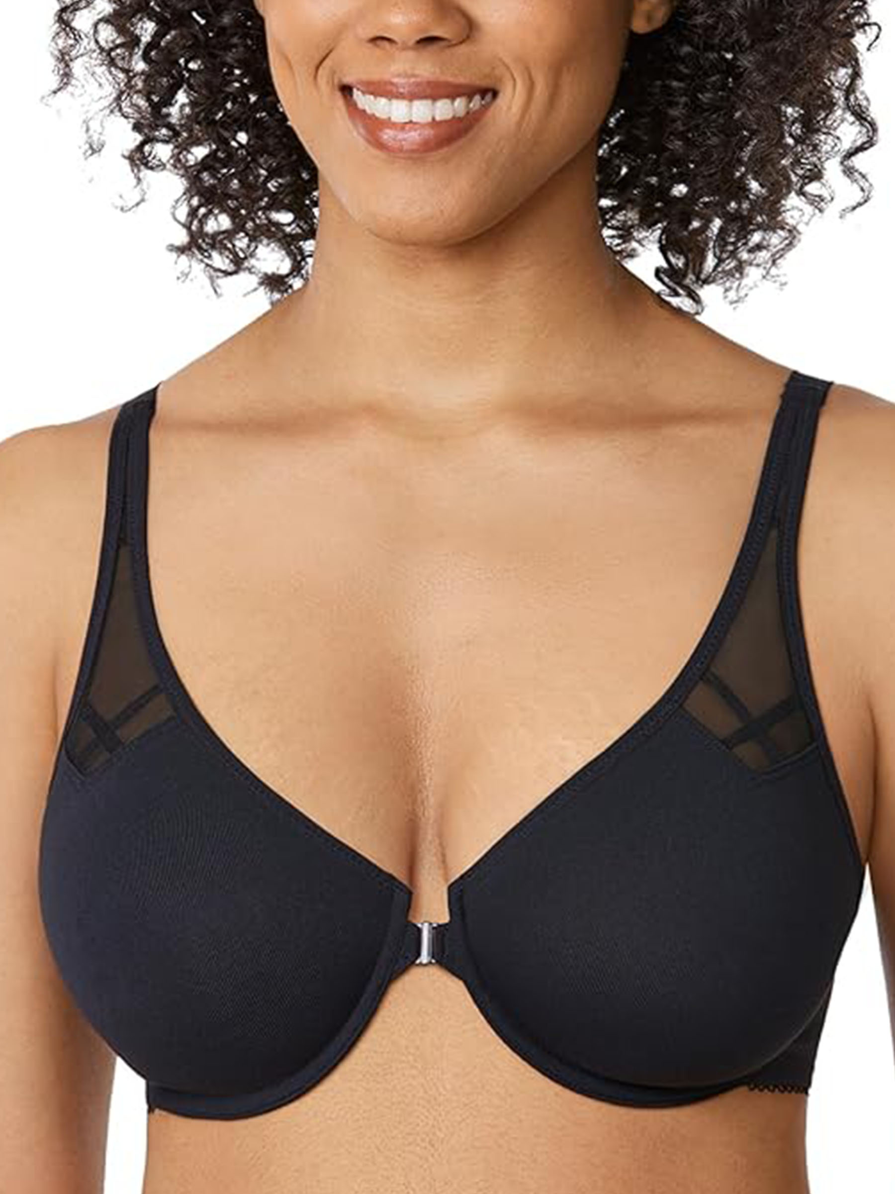 Front Closure Racerback Underwire Bra