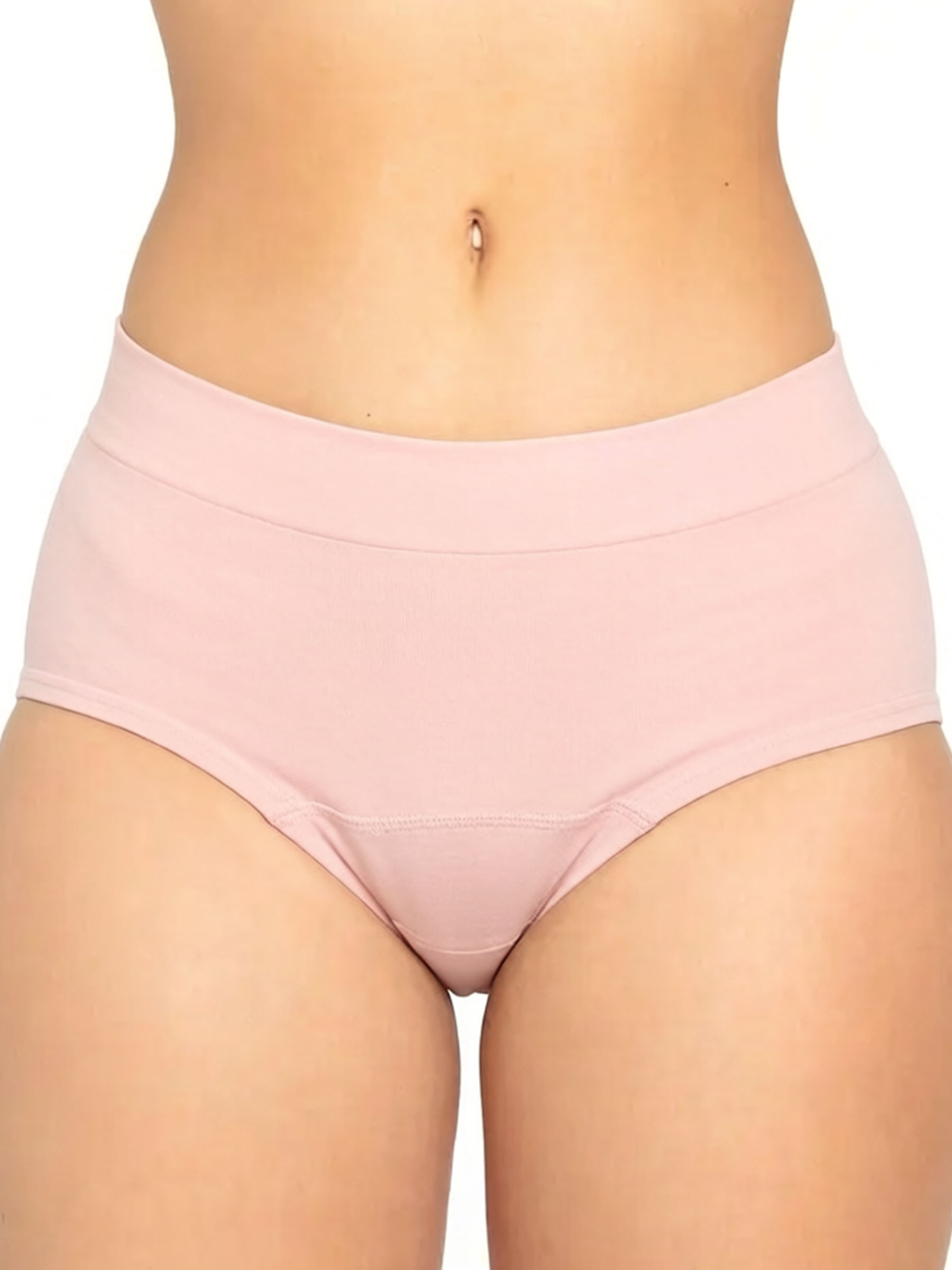 Sporty Stretch Bikini Period Underwear - Heavy Flow Leak-Proof Absorbent Panties