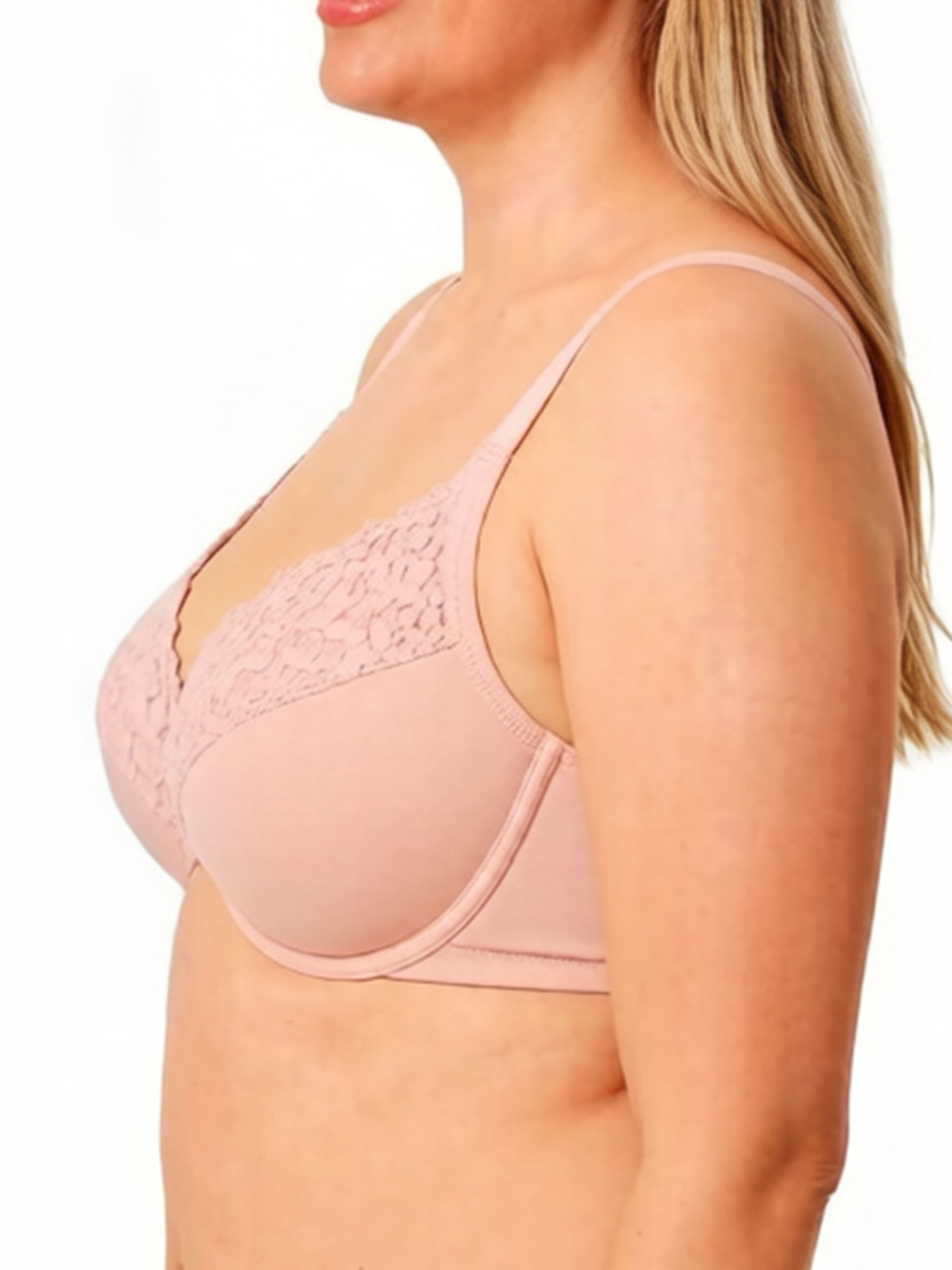 Front Closure Lace Full Coverage Underwire Bra