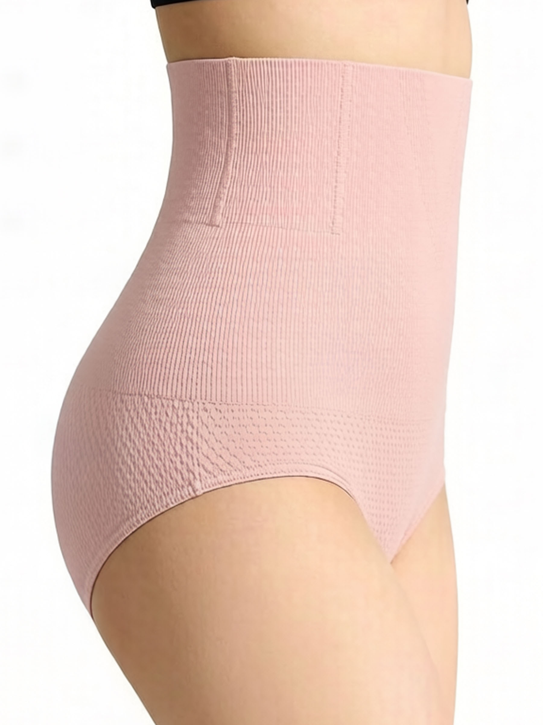 High Waist Tummy Control Shapewear Briefs - Butt Lifting Seamless Underwear