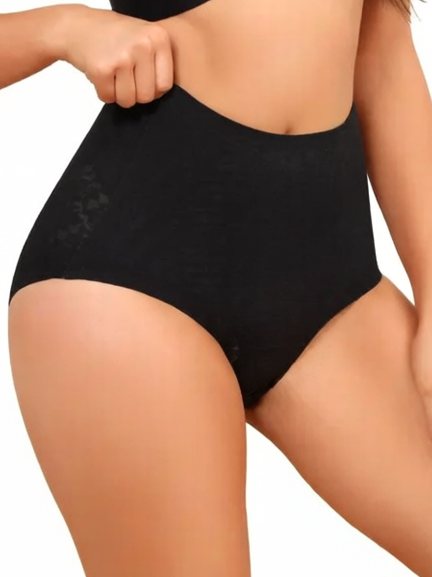 Seamless High Waist Tummy Control Briefs - 3D Butt Lifting Shapewear