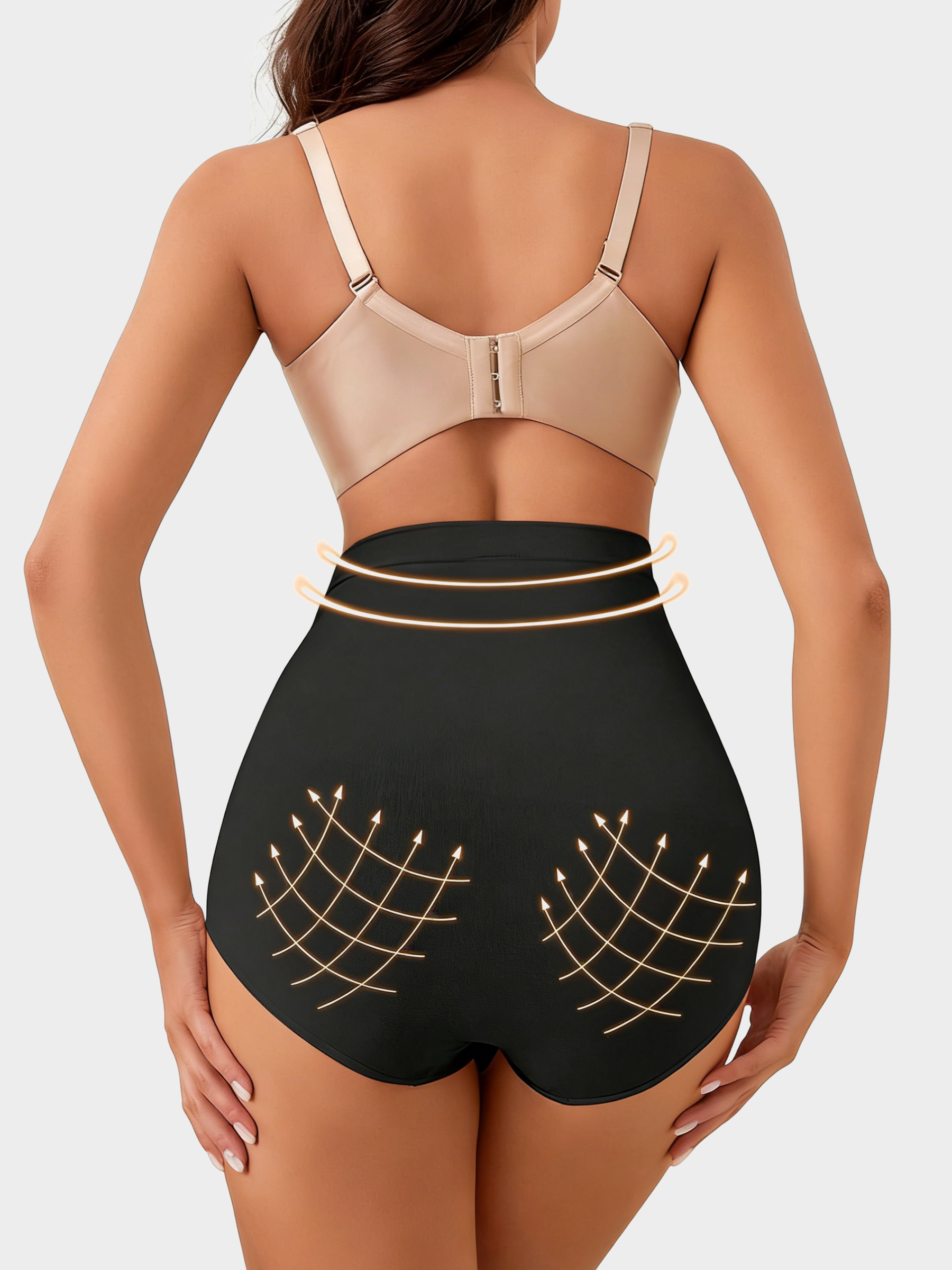 High-Waist 3-in-1 Tummy Control Mid-Thigh Shaper Panty