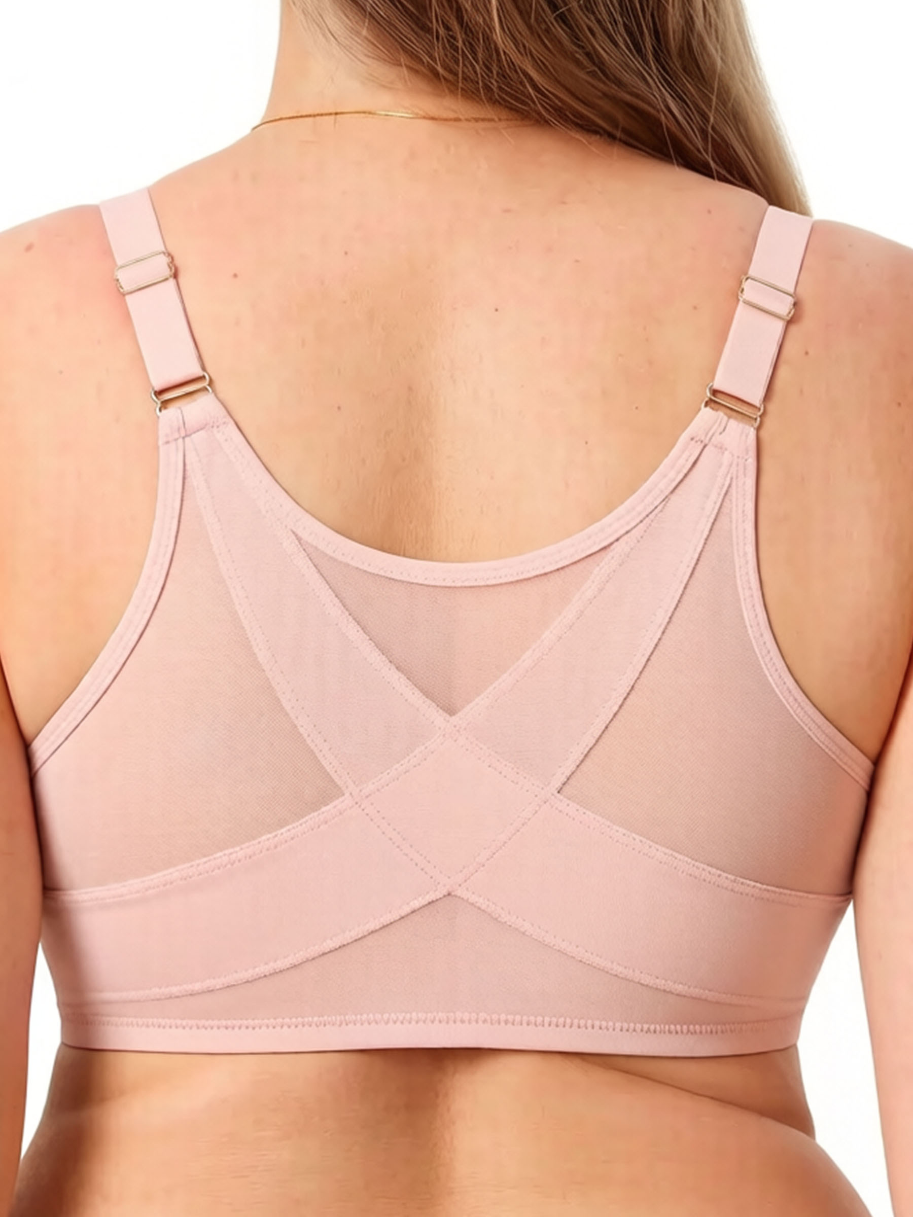 Front Closure Lace Full Coverage Underwire Bra