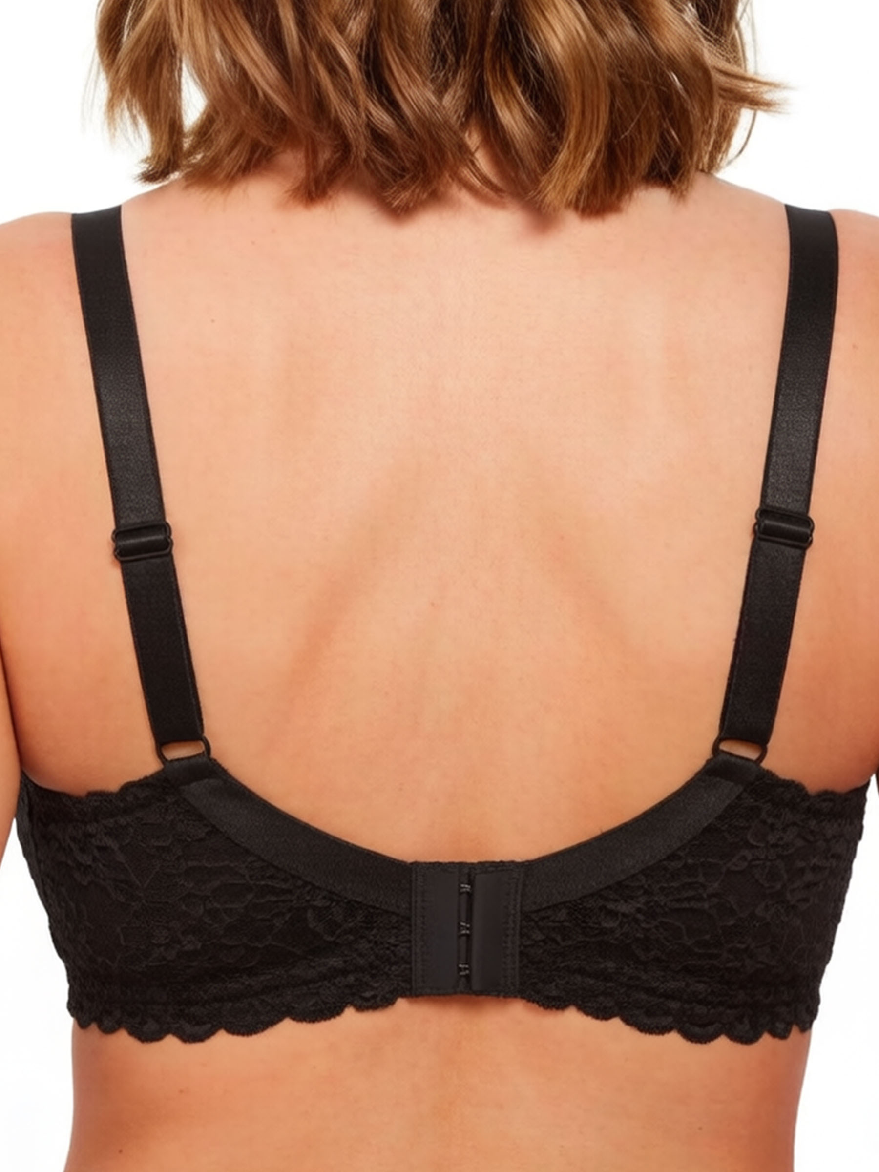 Unlined Lace Full Coverage Underwire Bra