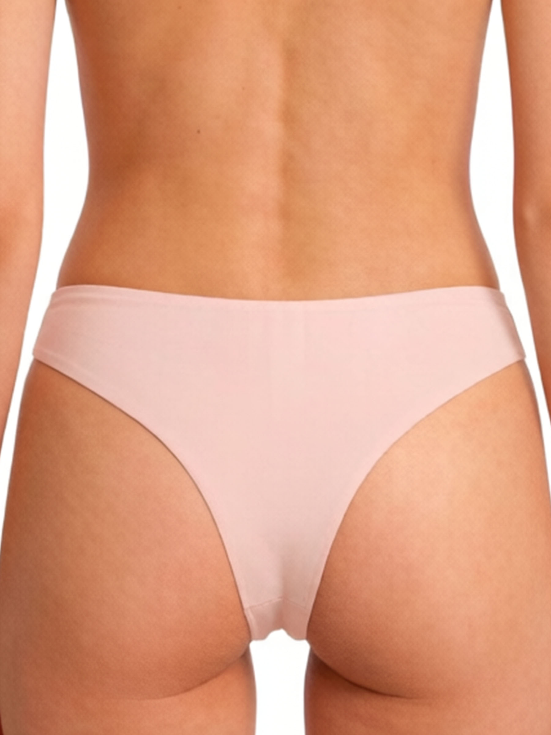 Seamless Camel Toe Cover Thongs - Invisible High Elastic Underwear
