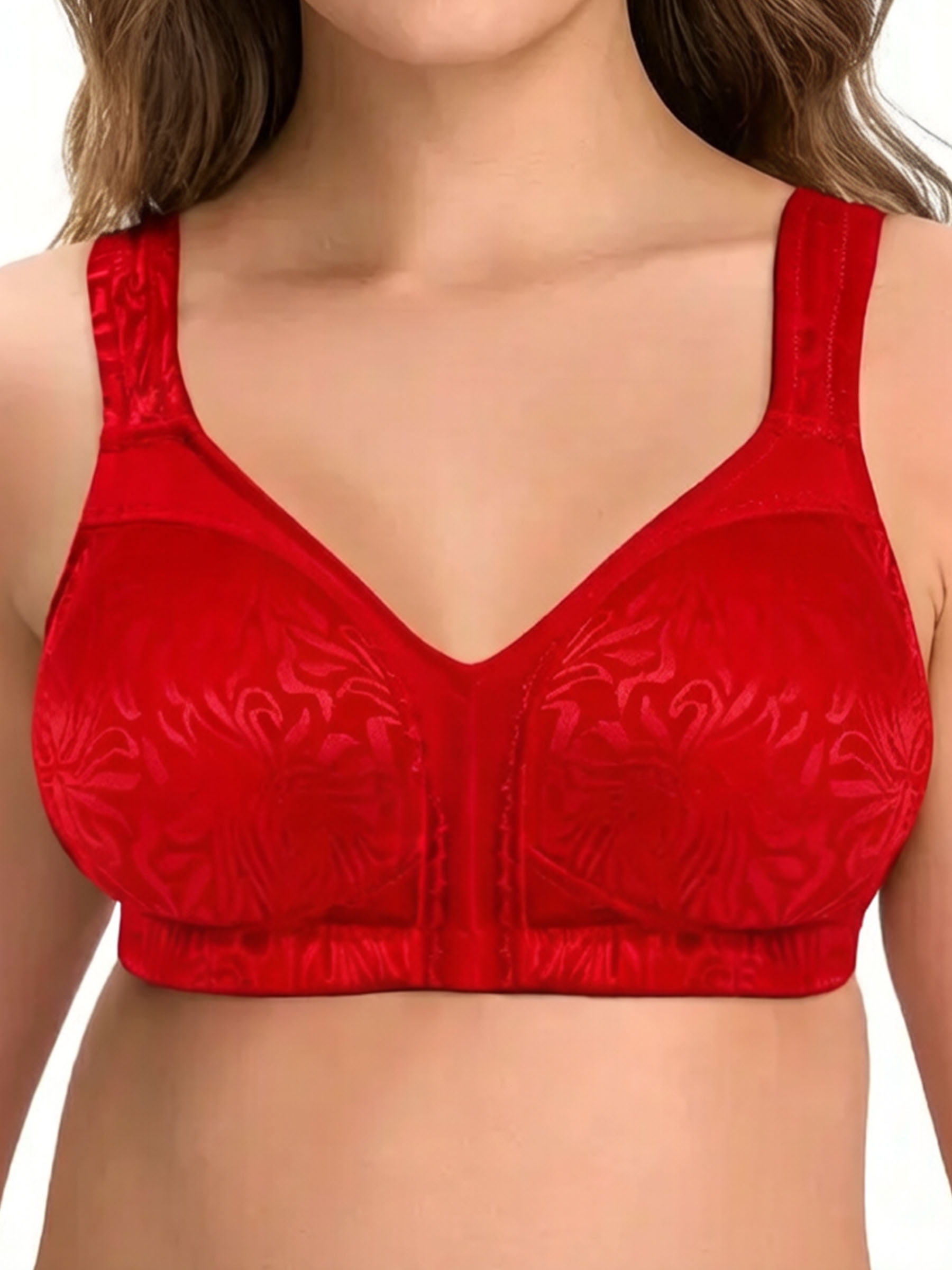 Full Coverage Unlined Wireless Minimizer Bra