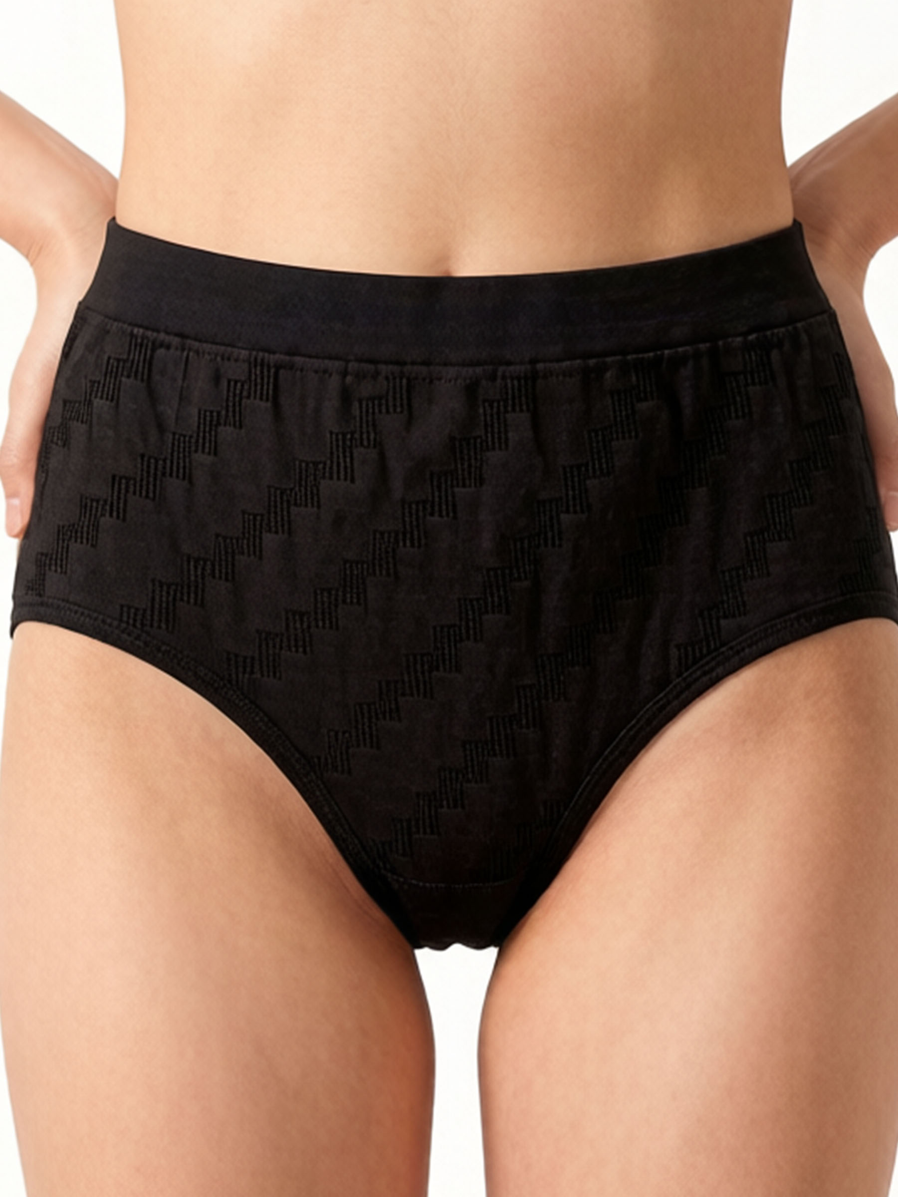 Seamless Mid-Waist Cheeky Briefs - Breathable Casual Plain Underwear