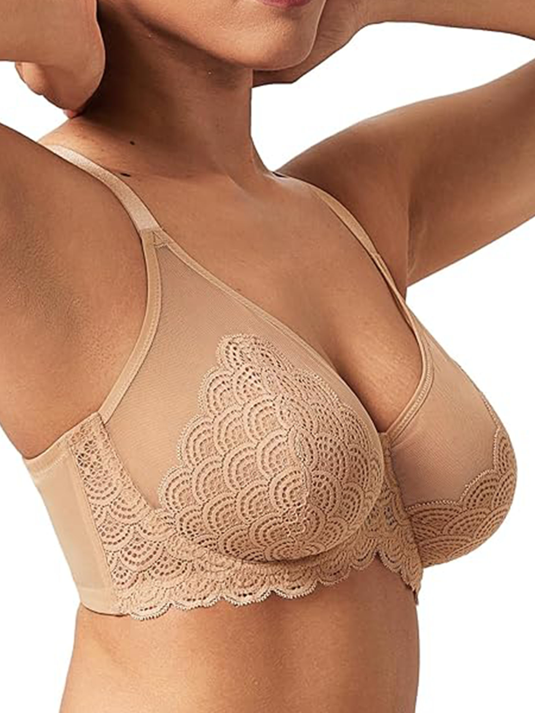 Mermaid Scales Minimizer Underwire Bra