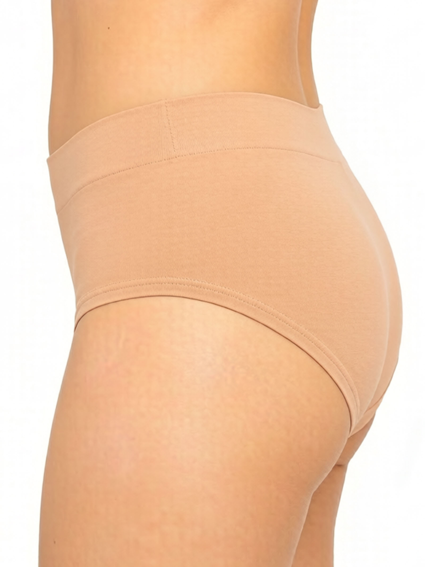 Sporty Stretch Bikini Period Underwear - Heavy Flow Leak-Proof Absorbent Panties