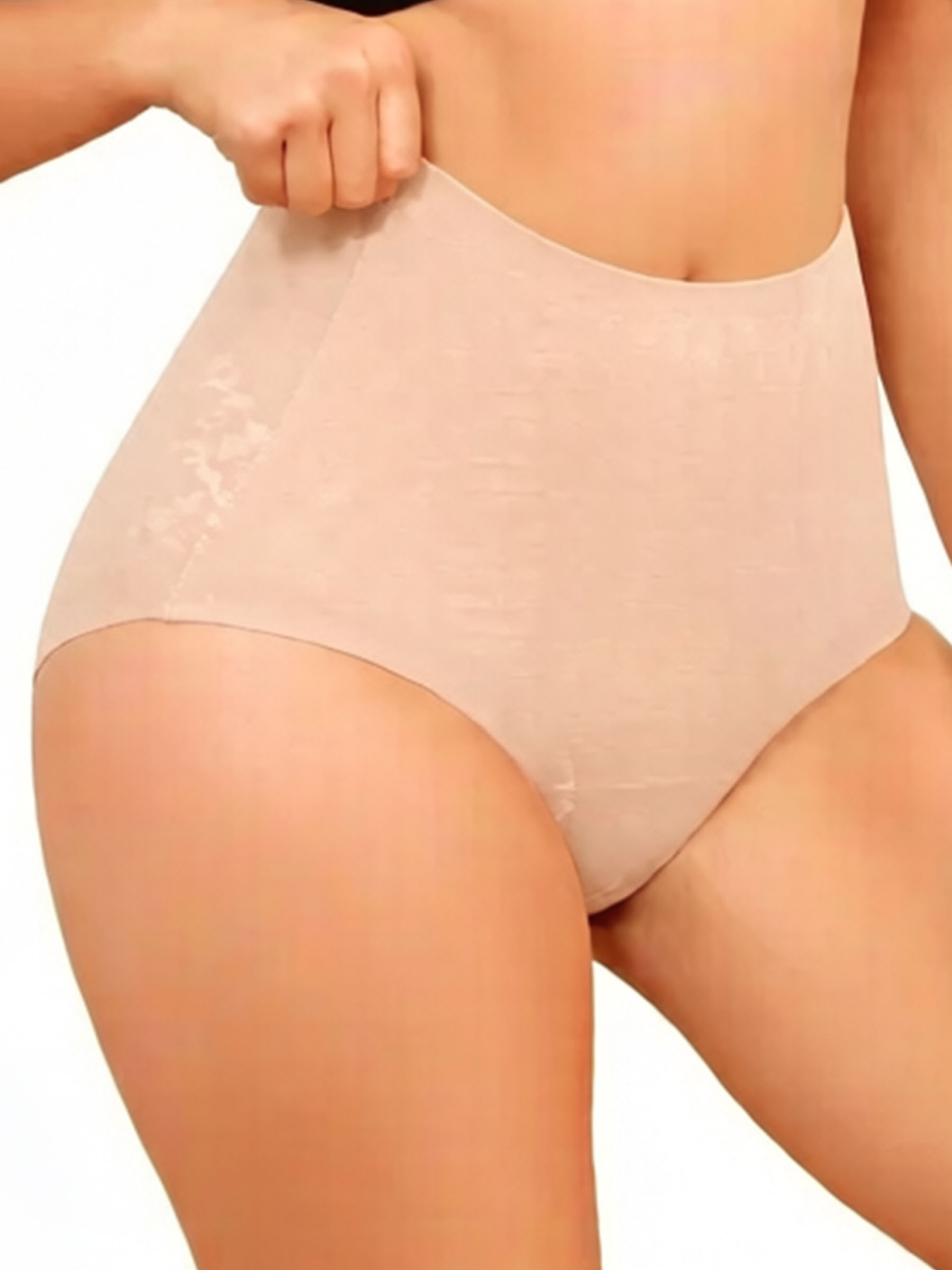 Seamless High Waist Tummy Control Briefs - 3D Butt Lifting Shapewear