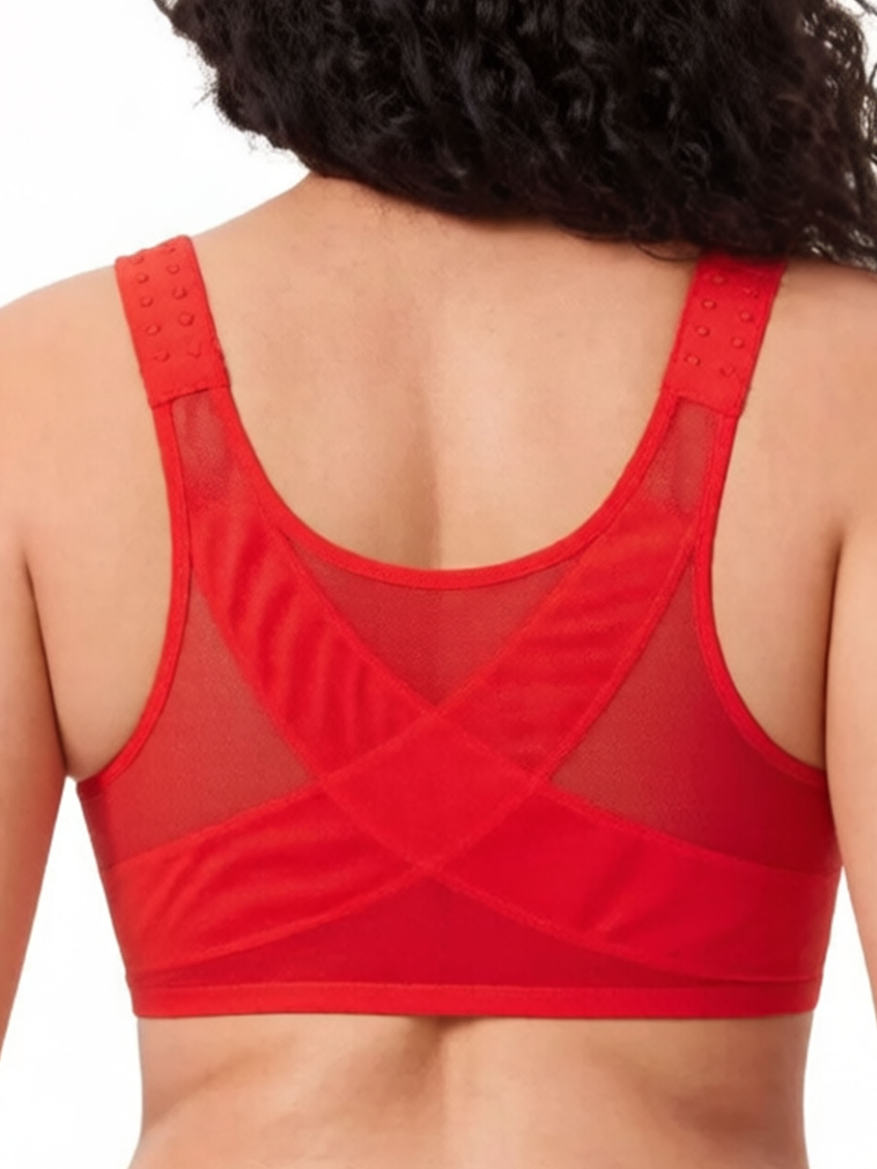 Front Closure X-Back Posture Bra