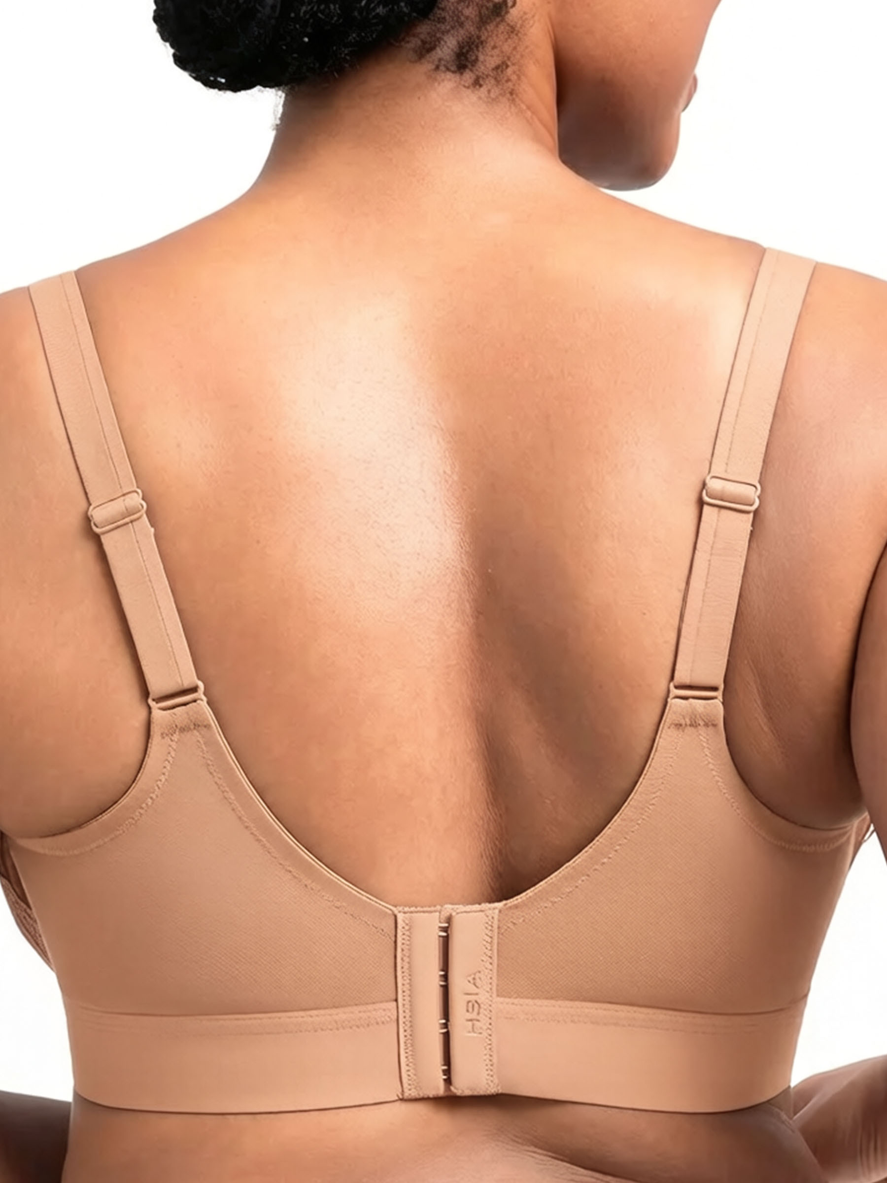 Full Coverage Unlined Underwire Lace Bra for Plus Size