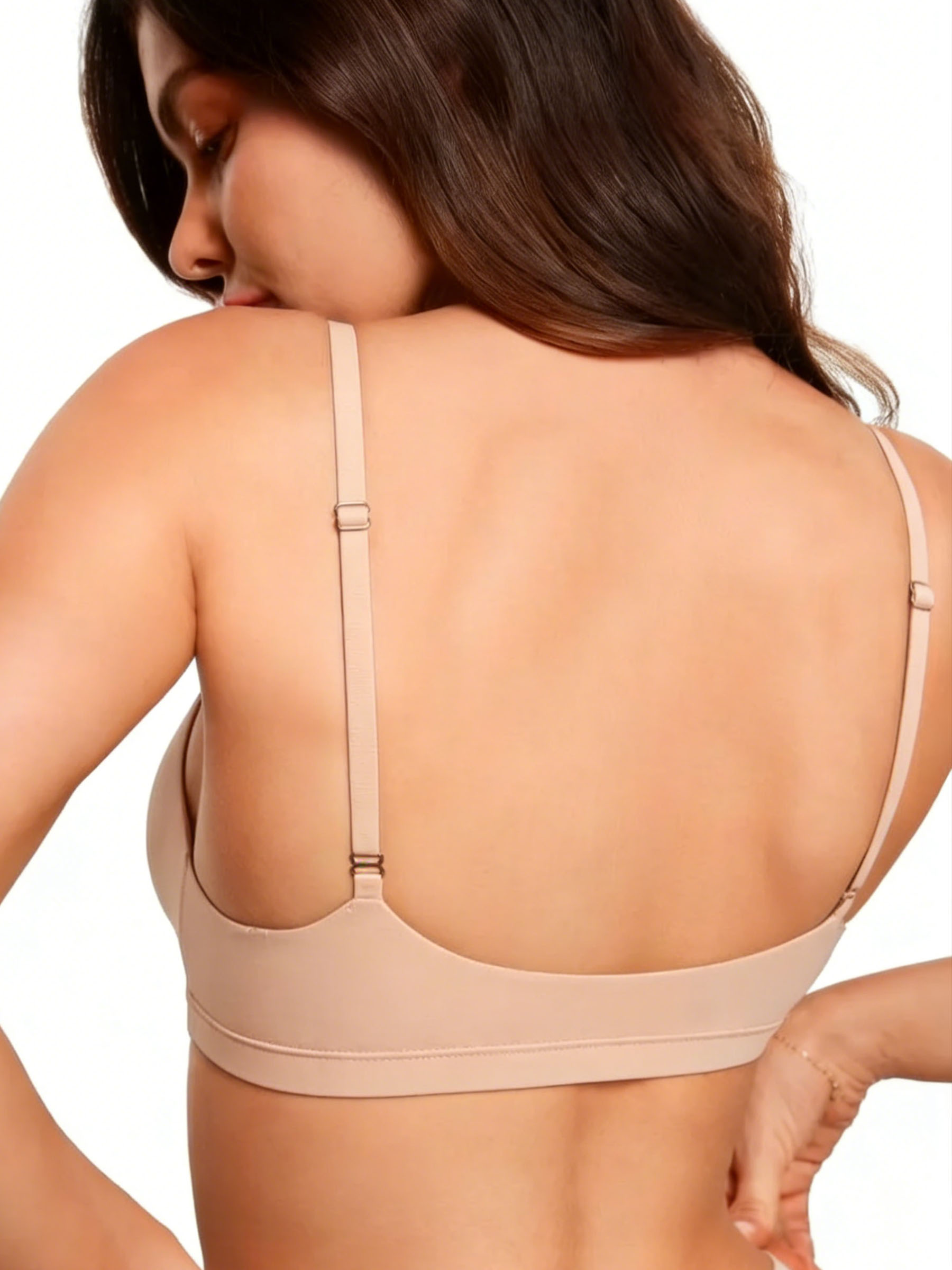 Unlined Seamless Wireless Triangle Bralette