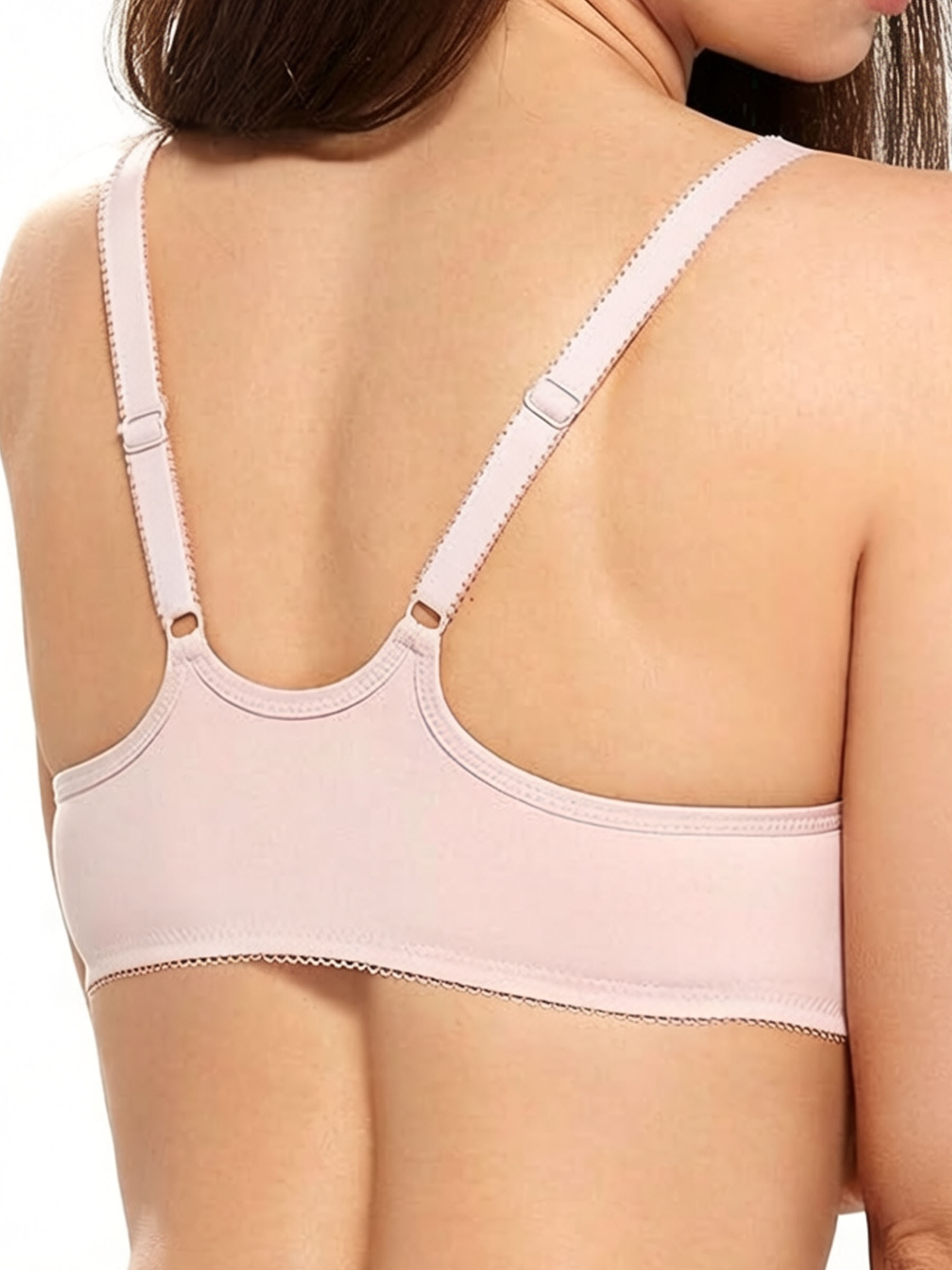 Front Closure Racerback Underwire Bra