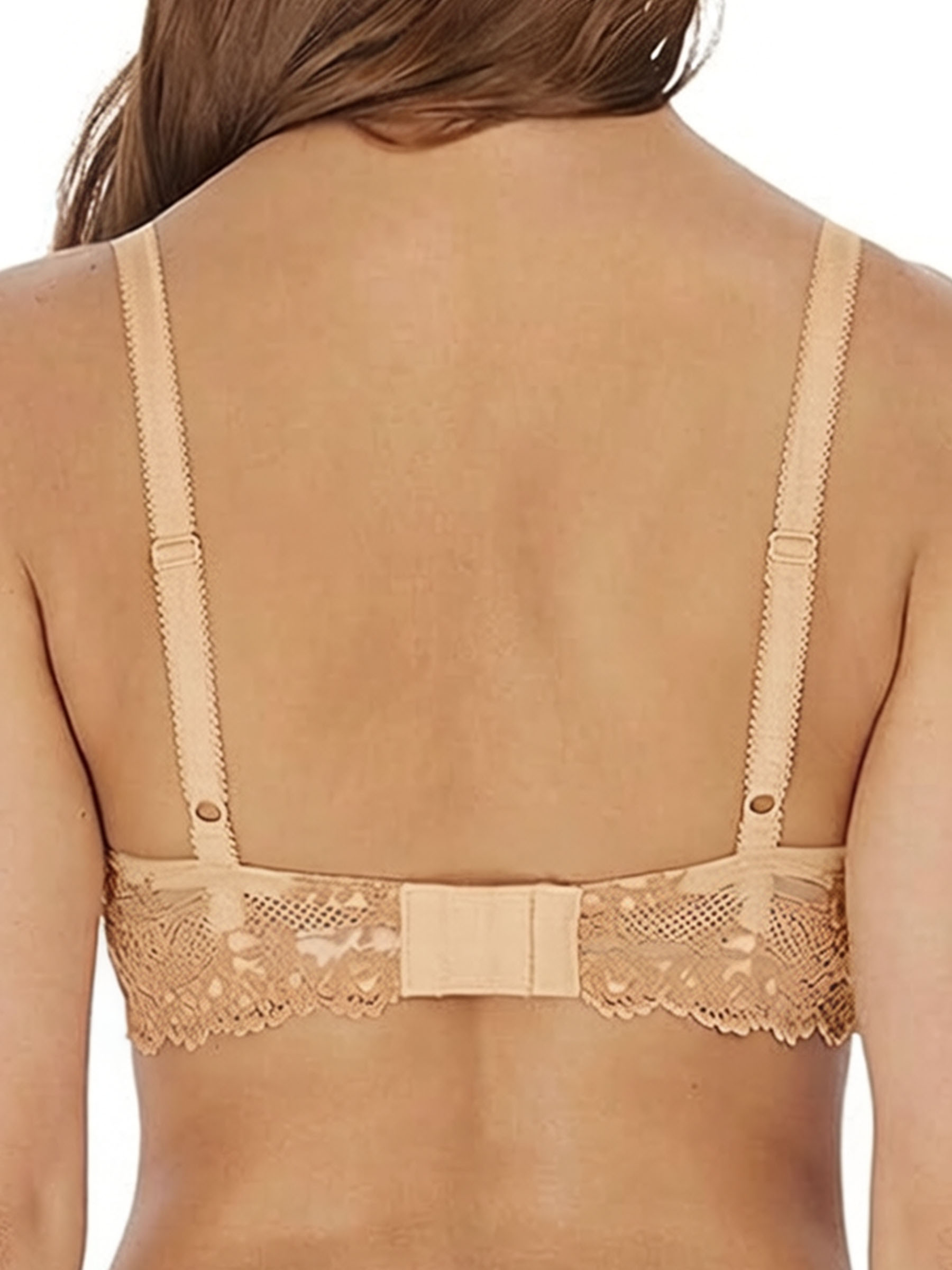 Minimizer Mid Coverage Lace Underwire Bra