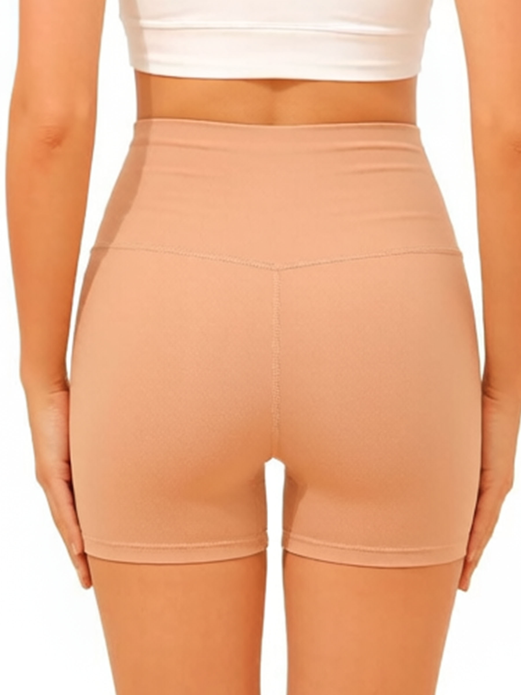 High Waisted Seamless Boyshort Shapewear - Tummy Slimming Full Coverage Underwear