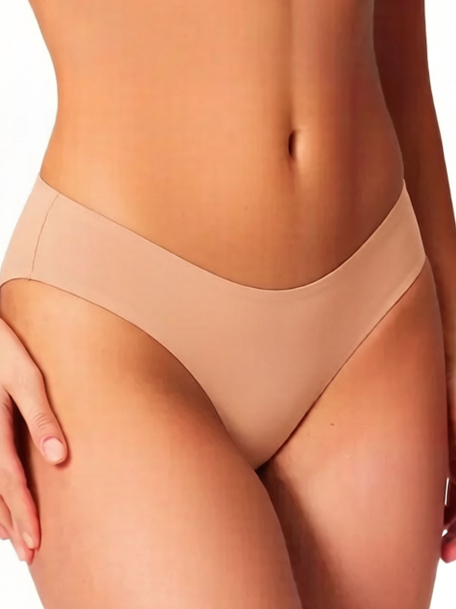 Seamless Camel Toe Cover Thongs - Invisible High Elastic Underwear