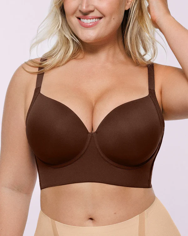 Back Smoothing Underwire Push-Up Bra