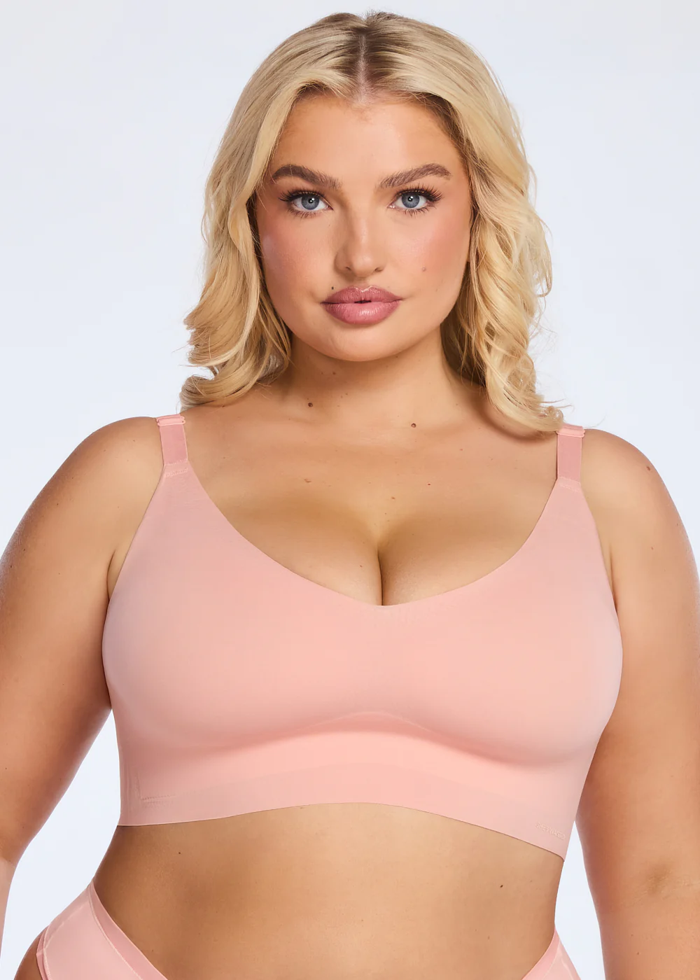 Wireless V-Neck Adjustable Bra