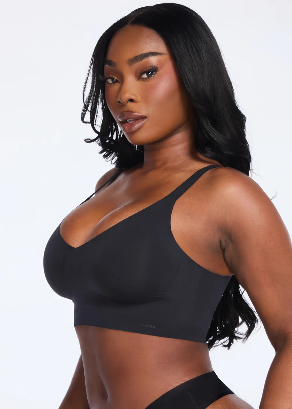 Wireless V-Neck Adjustable Bra