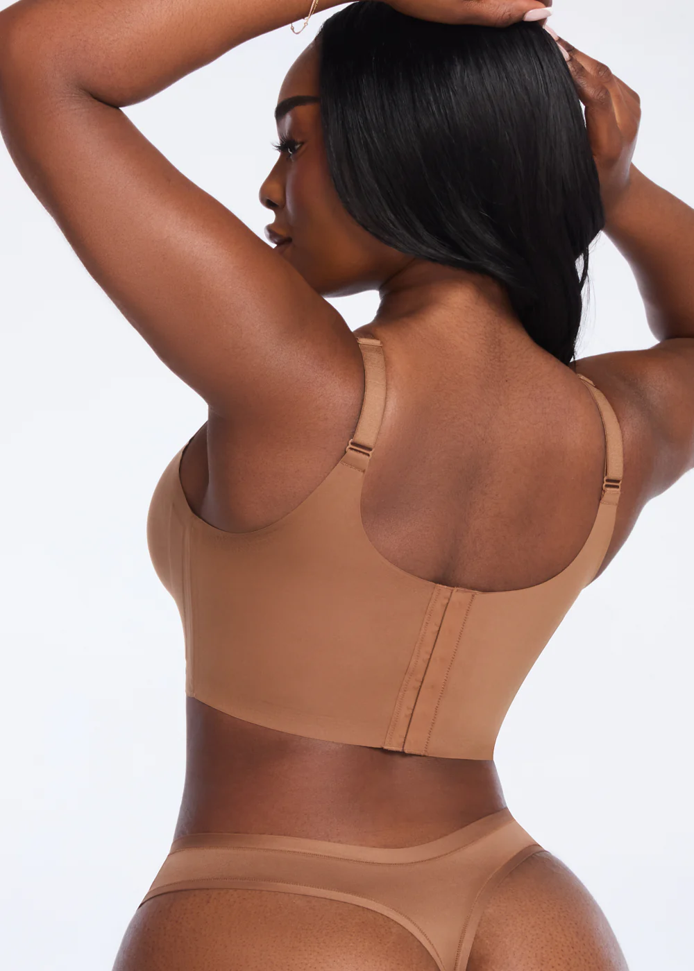 Wireless V-Neck Adjustable Bra