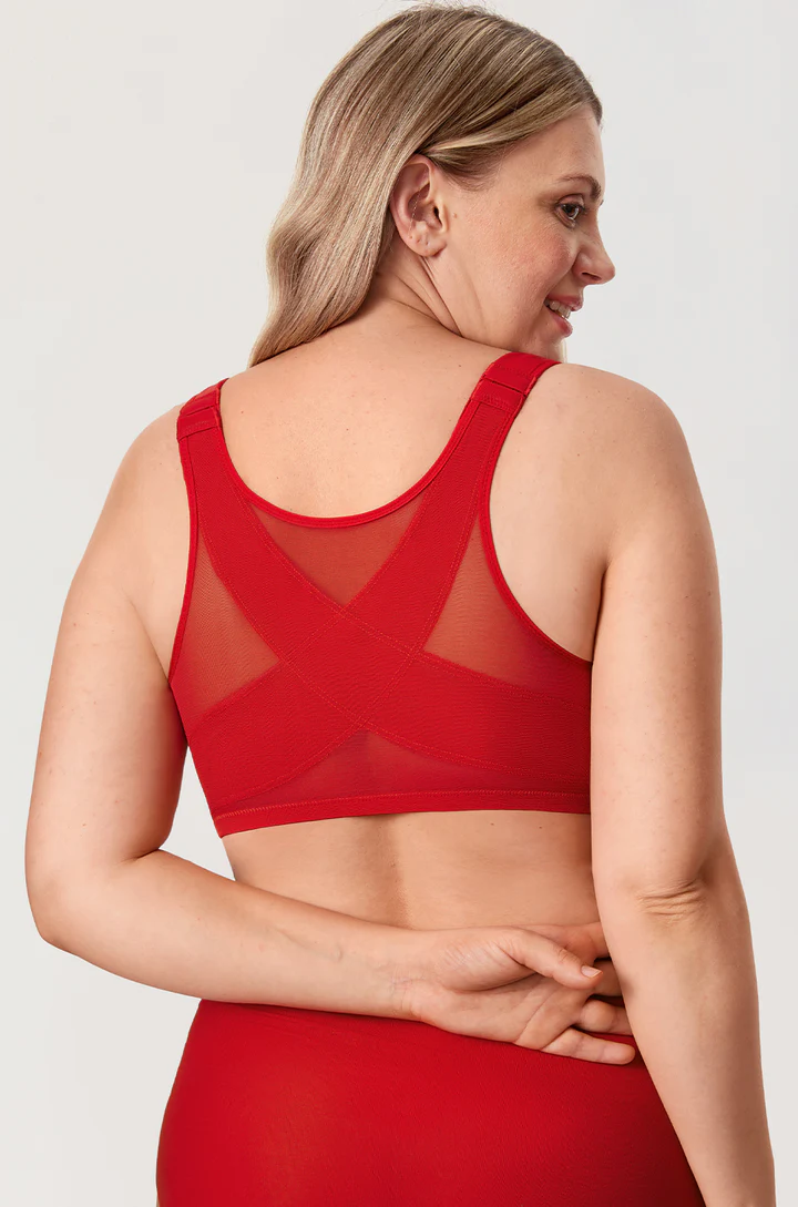 Plunge Back Posture Bra