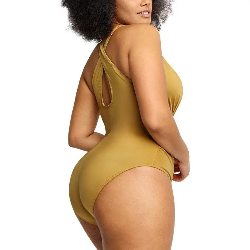Women's Sculpting Tummy Control One Piece Swimsuit