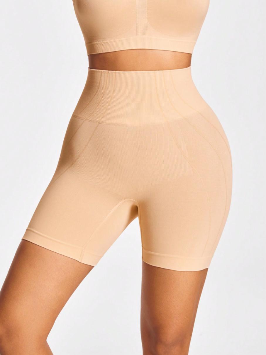 High-Waist Heart Butt-Lift Shaper Shorts