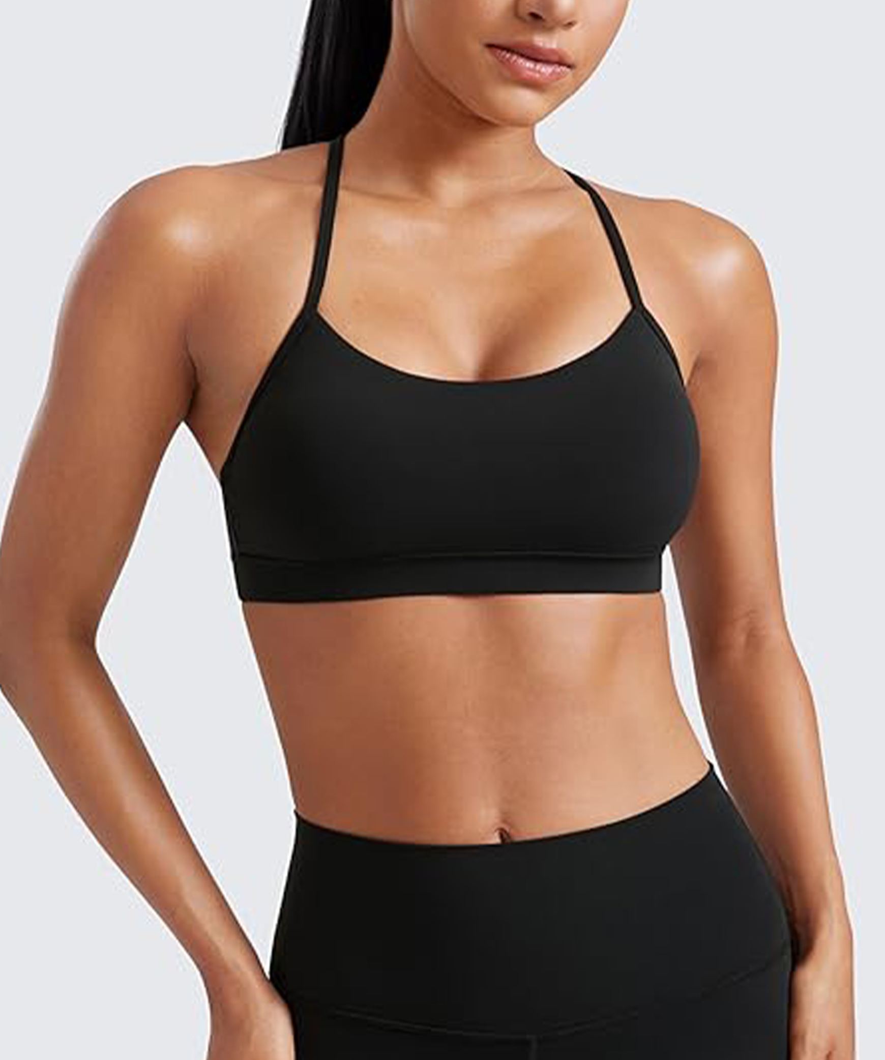 Butterluxe Y Back Racerback Sports Bra