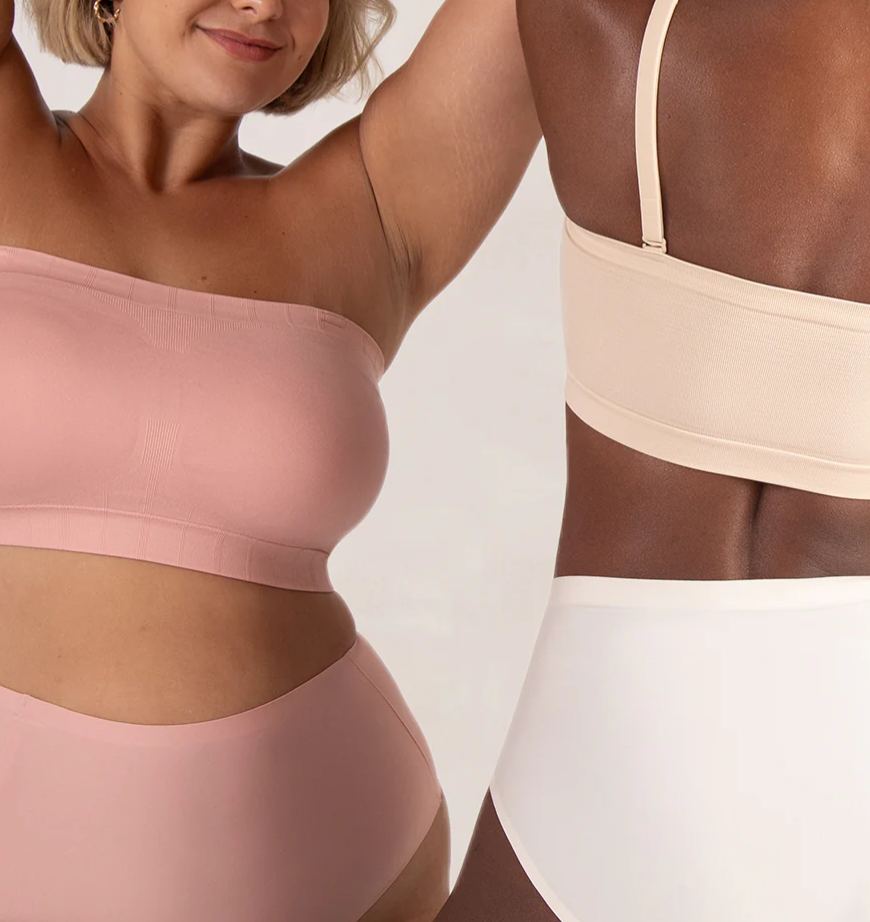 Truekind Convertible Strapless Bandeau Bra