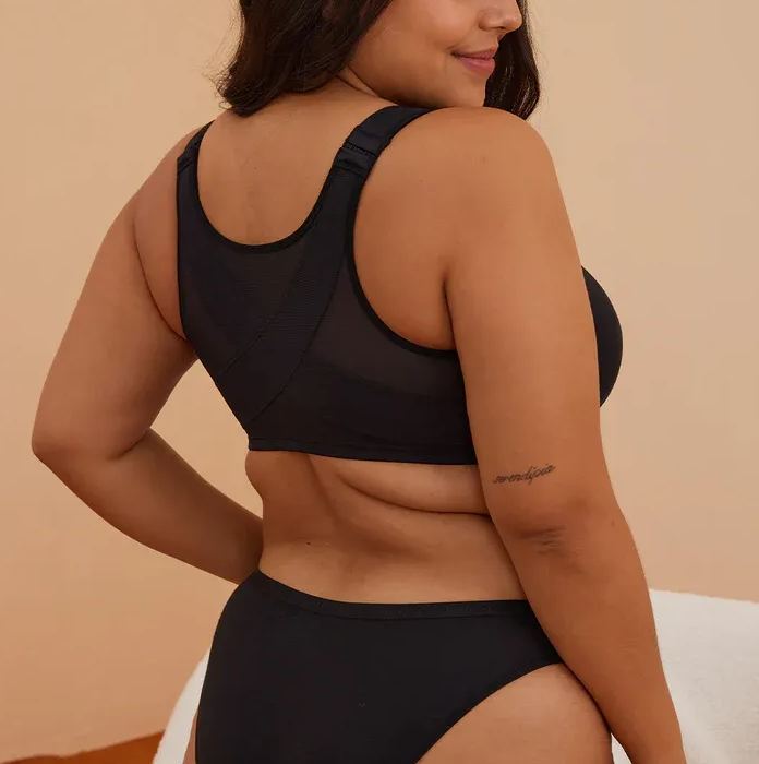Plunge Back Posture Bra