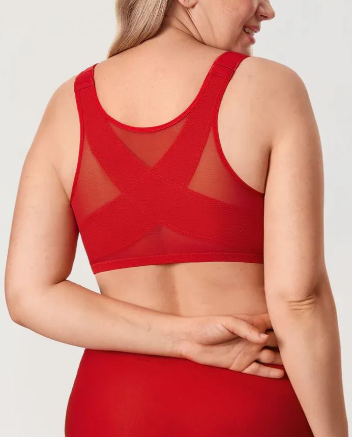Plunge Back Posture Bra