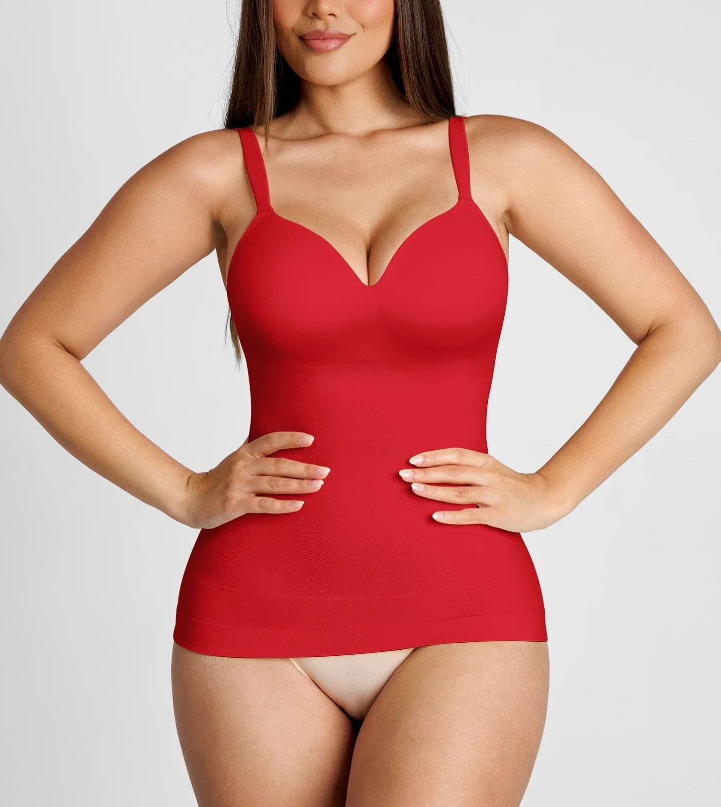 Seamless Built-In Bra Cami Top