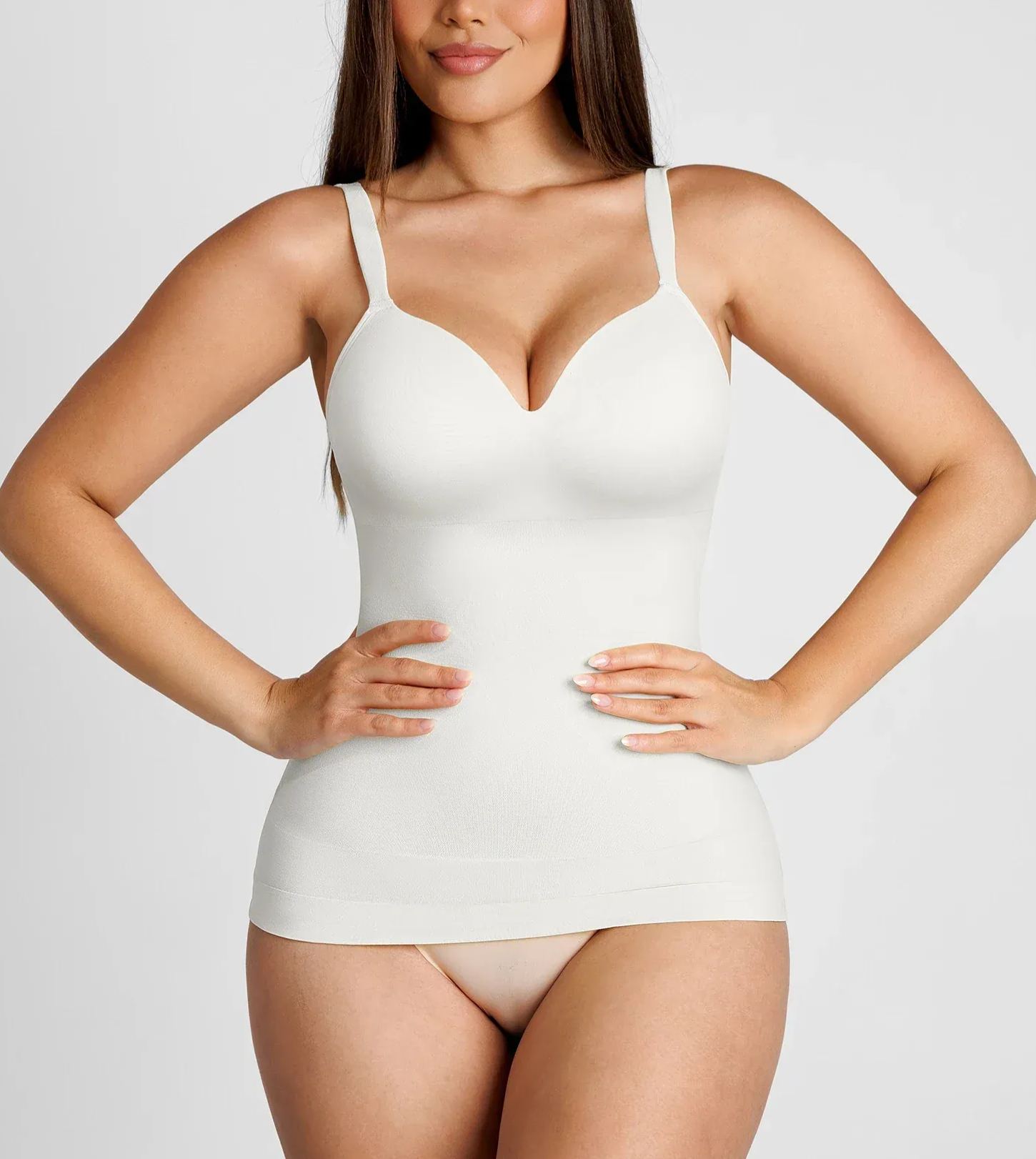 Seamless Built-In Bra Cami Top