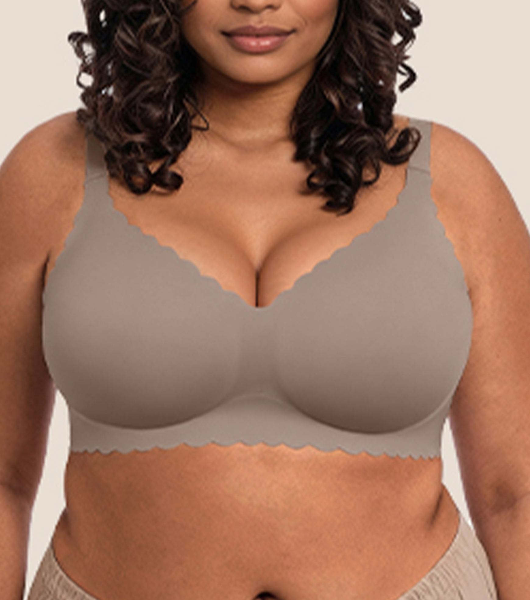 Seamless Jelly Wireless Bra