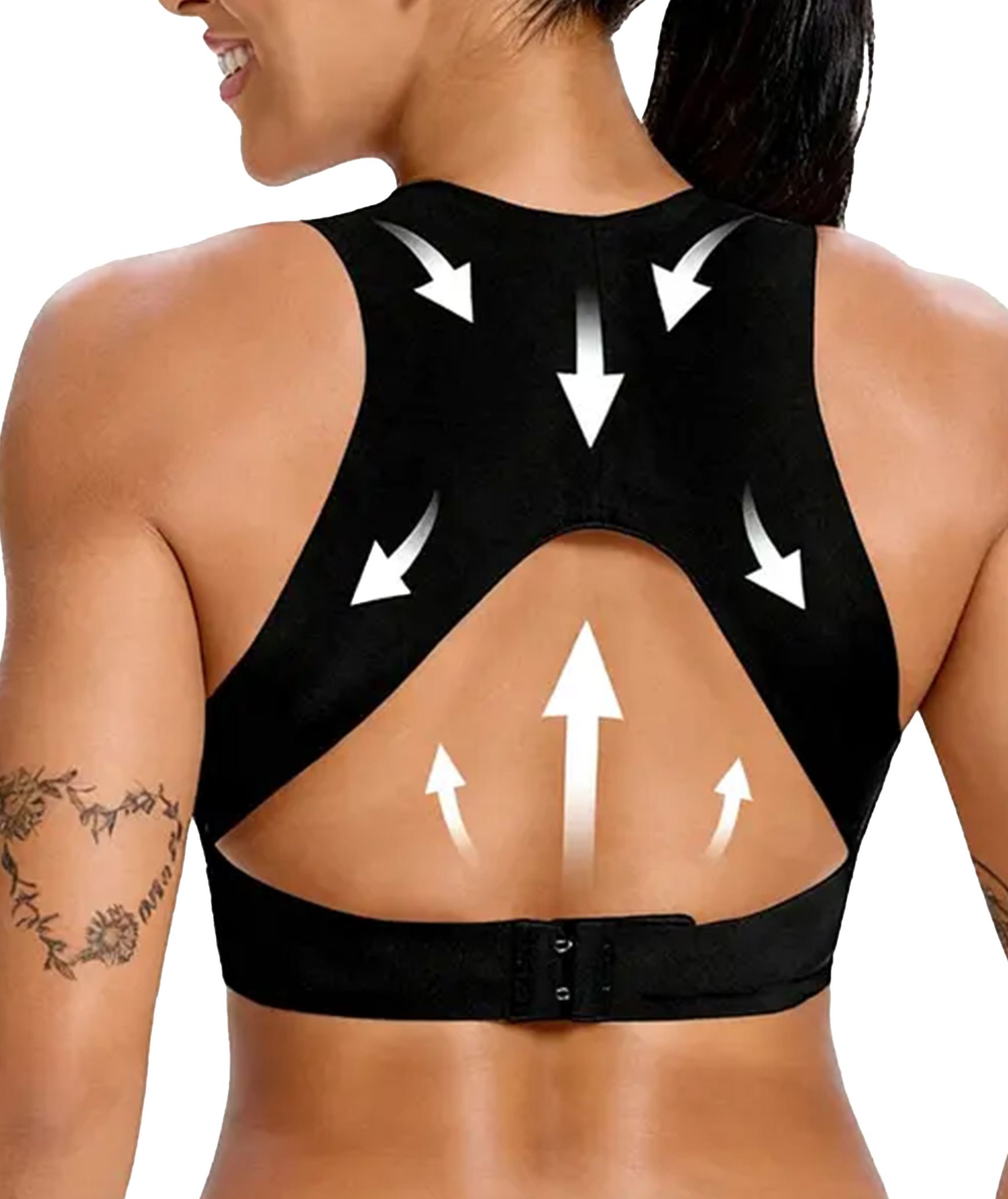 Postural Correction Wireless Back Support Full Coverage Bra