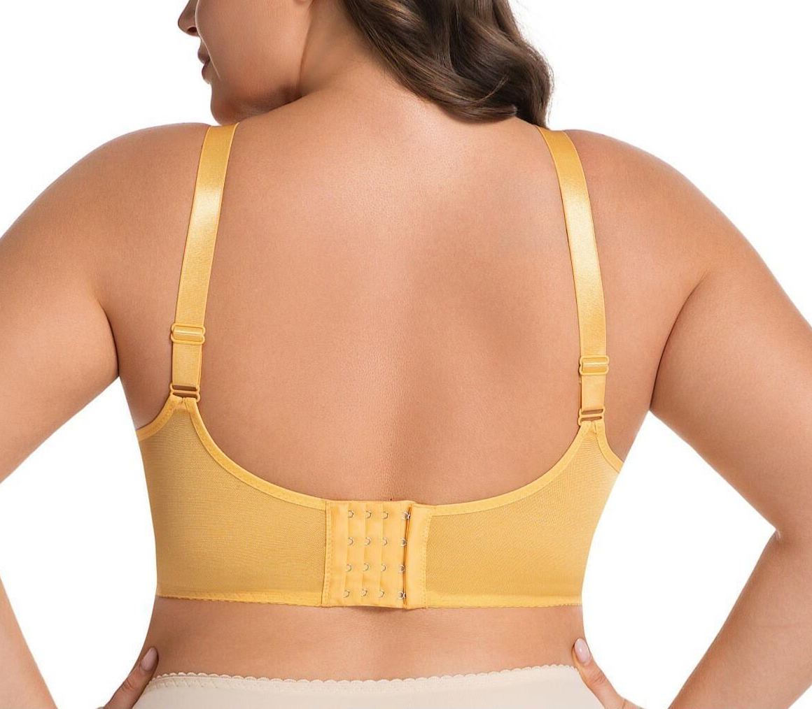French Lace Underwire Bra with Full Coverage & Side Support