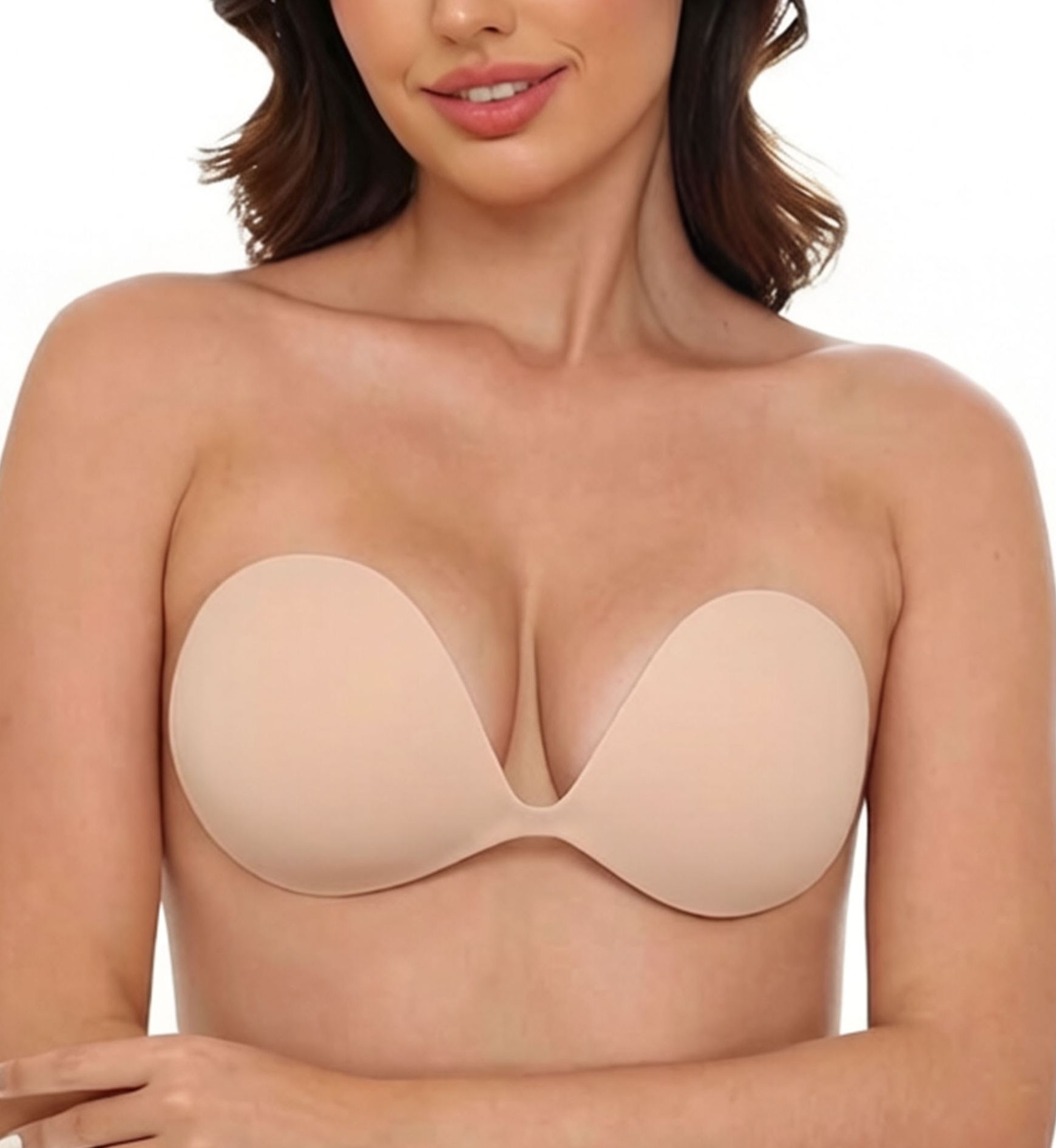 Invisible Adhesive Strapless Bra