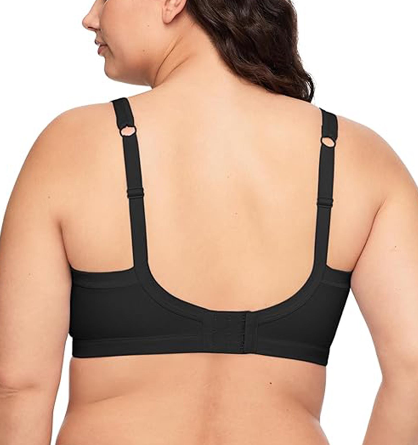 Wide Strap Wireless Smooth Bra