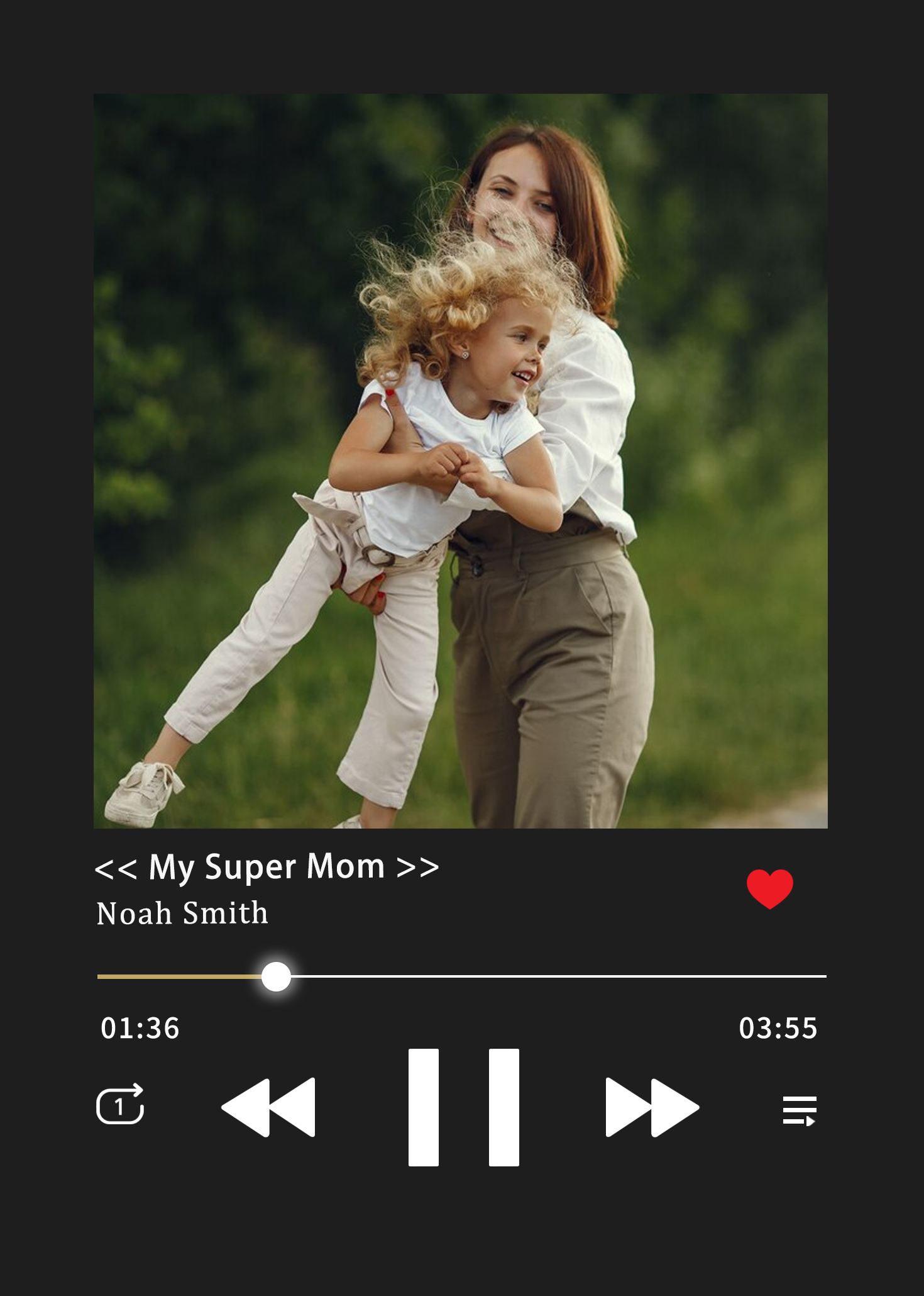 Marco Musical para Fotos con Canción Completa Cuadro de Música Personalizado Regalo del Día de la Madre