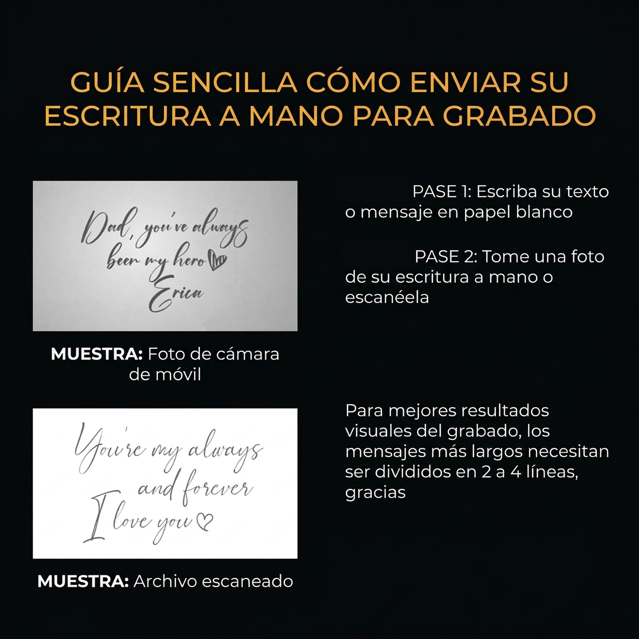 Vasos para Whisky Personalizados con Foto y Mensaje Manuscrito Vaso de Whisky Grabado Tipo Rock Regalo de Navidad