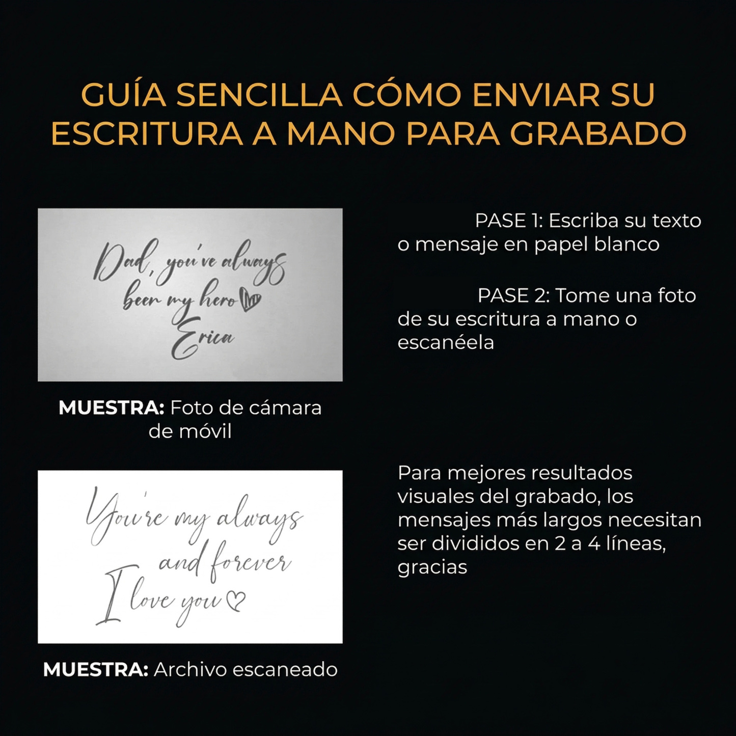 Vasos para Whisky Personalizados con Foto y Mensaje Manuscrito Vaso de Whisky Grabado Tipo Rock Regalo de Navidad