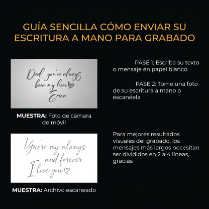Vasos para Whisky Personalizados con Foto y Mensaje Manuscrito Vaso de Whisky Grabado Tipo Rock Regalo de Navidad