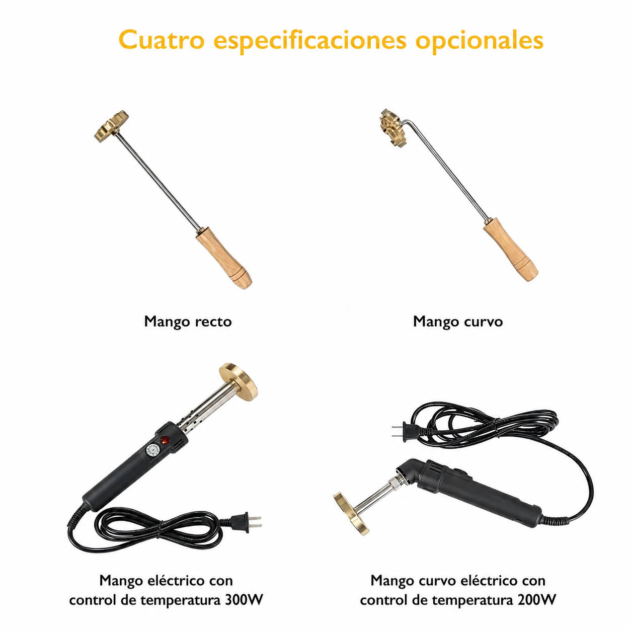 Hierro de Marcar Personalizado para Madera y Cuero Sello de Firma o Logo Regalo para Papá y Artesanos