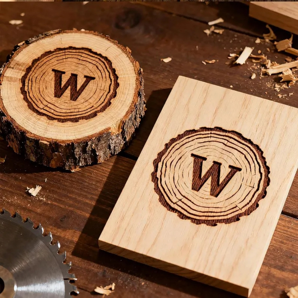 Hierro de Marcar Personalizado con Logo | Madera, Cuero y Carne