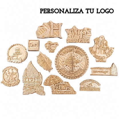 Hierro de Marcar Personalizado con Tu Logo Sello de Metal para Madera, Cuero y Carne Eléctrico o Calentado al Fuego