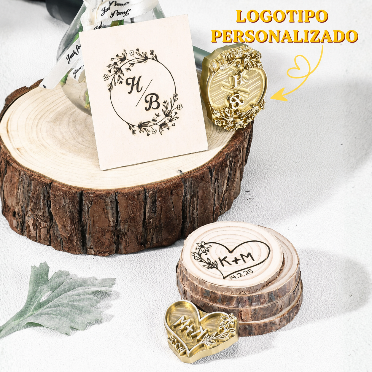 Hierro de Marcar Eléctrico Personalizado con Logo y Texto Regalo y Decoración para Boda