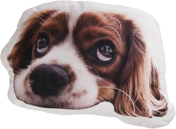 Almohada para Perros y Gatos con Foto Cojín de Cara de Mascota Personalizado