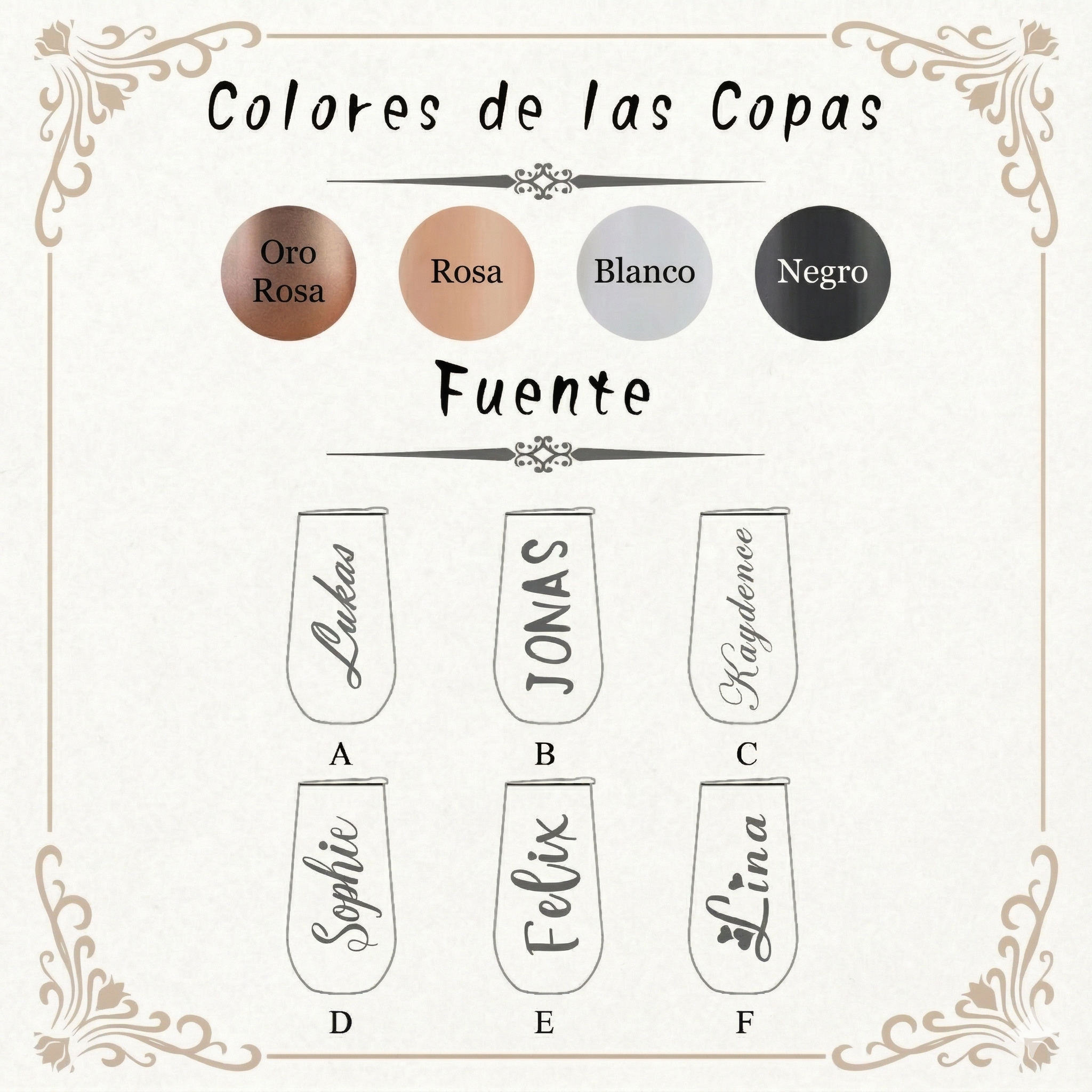 Copas de Champagne Personalizadas Flauta Tumbler para Damas de Honor Copa para Champaña Regalo para Despedida de Soltera